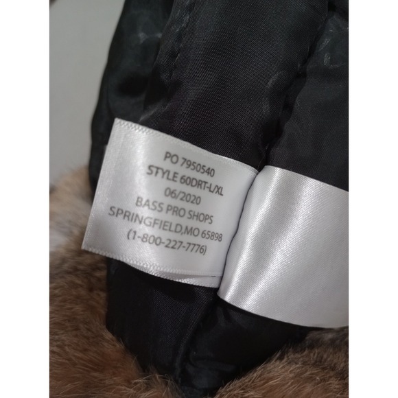 Mad Bomber Cabela's Zonz Woodland Genuine Rabbit Fur Hunting Hat Camo L / XL - Picture 8 of 11